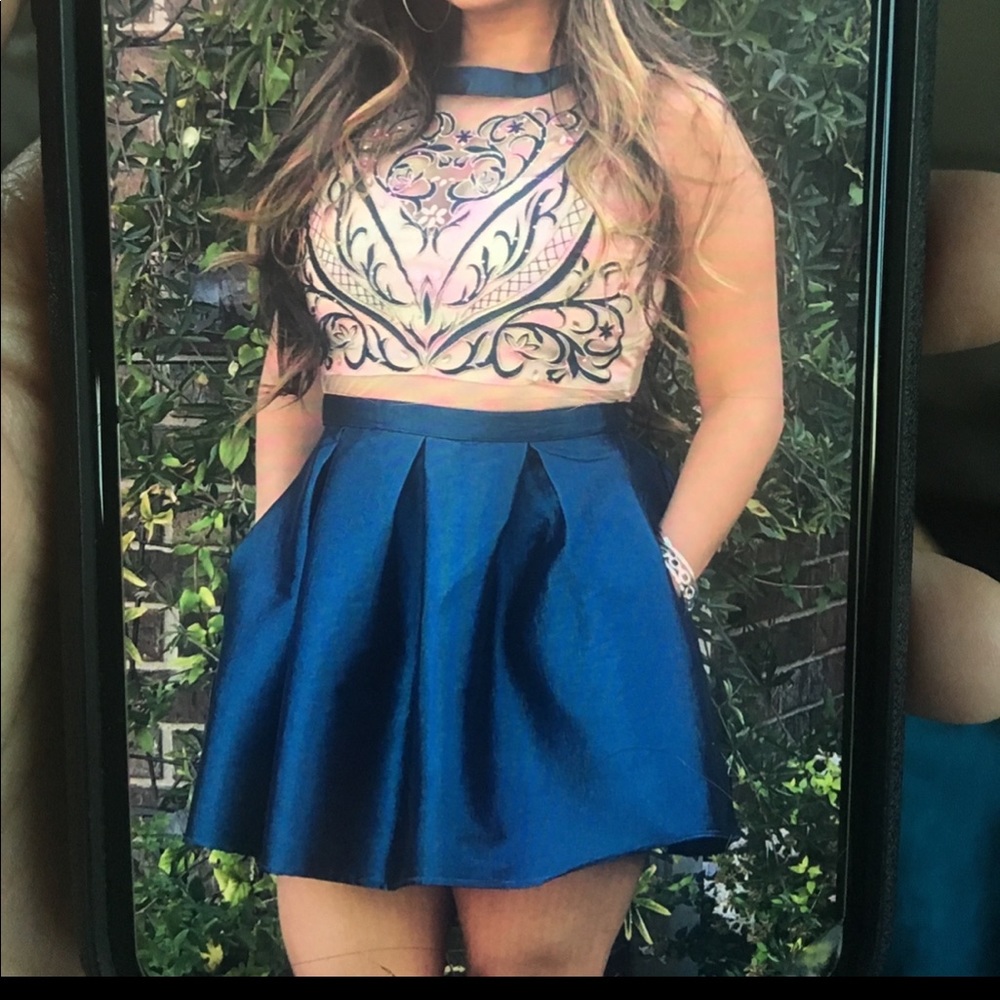 Stunning dress with jewels for prom